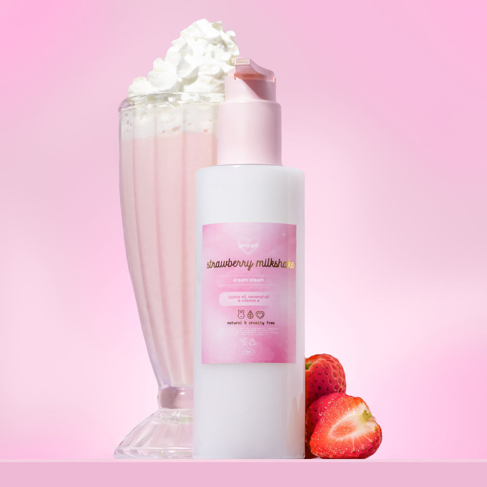 strawberry milkshake dream cream